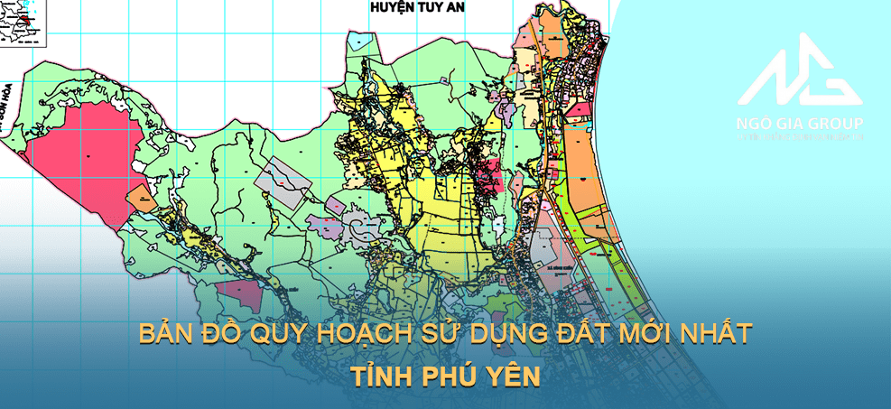 Cập nhật bản đồ quy hoạch tỉnh Phú Yên mới nhất 