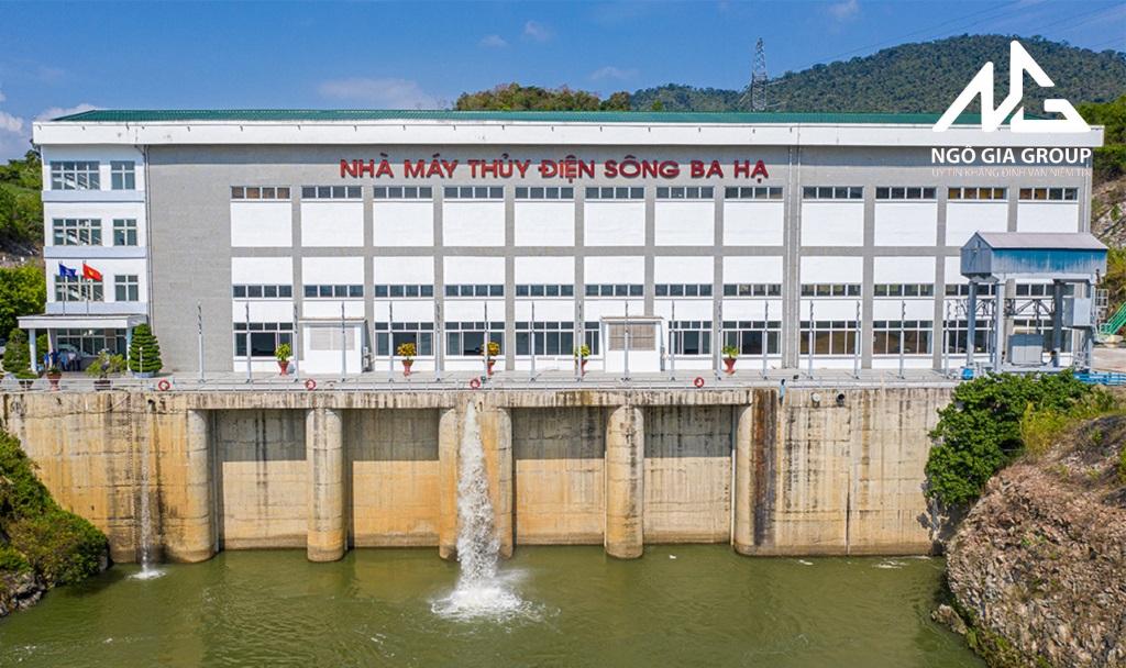 Đập Thủy Điện Sông Ba Hà Sơn Hòa Phú Yên đã hoạt động 14 năm