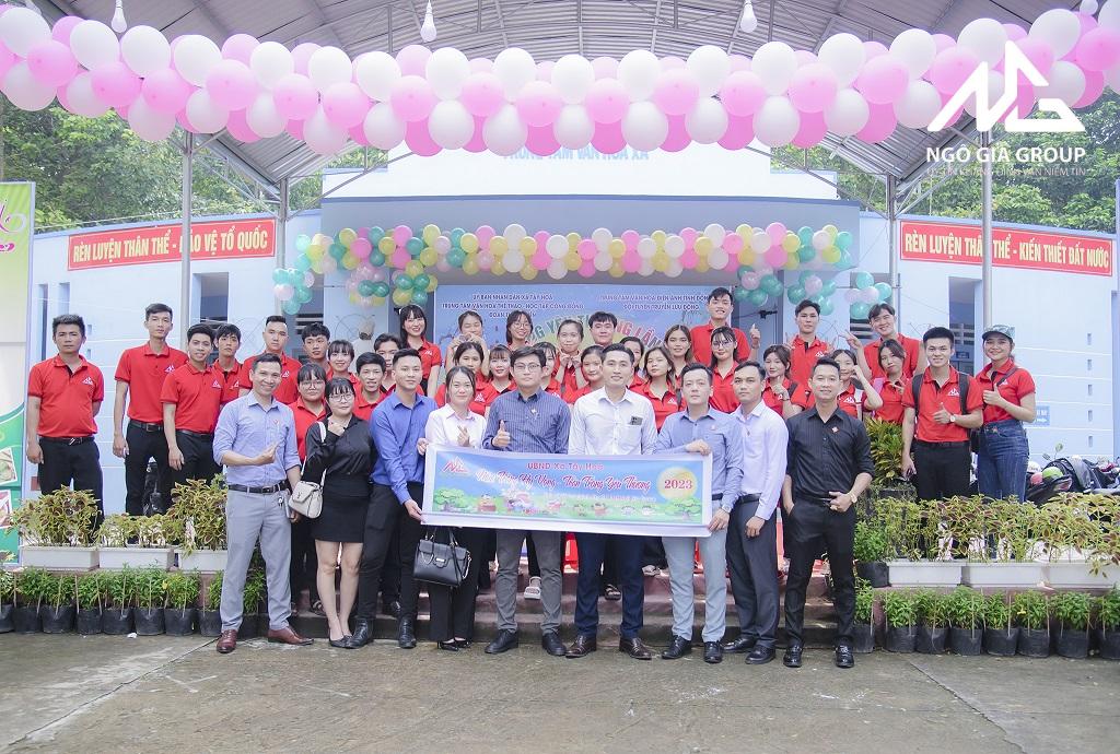 Ngô Gia Group tài trợ chương trình Trung Thu tại UBND Xã Tuy Hòa, Trảng Bom