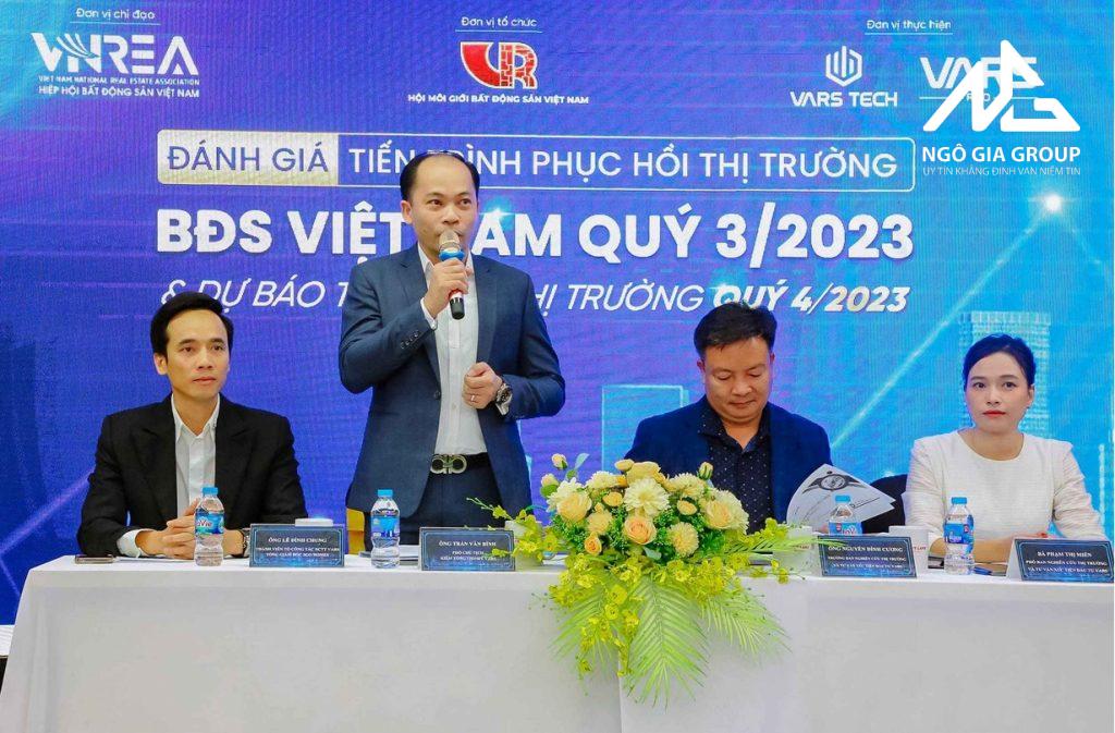 Hội nghị công bố Báo cáo “Đánh giá tiến trình phục hồi thị trường BĐS Việt Nam quý 3/2023